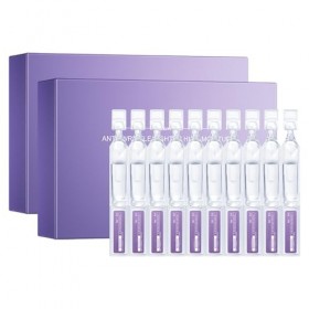 Sérum Éclaircissant Visage en Ampoules Jetables – 2 Boîtes de 30 Ampoules Rétinol – Facial Serum Puissant Éclaircissant pour 