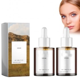 2PCS Essence Hydratante, For Soothing Sensitive and Acne-prone Skin, 100% Avec Extrait de pour Apaiser Les Peaux Sensibles et