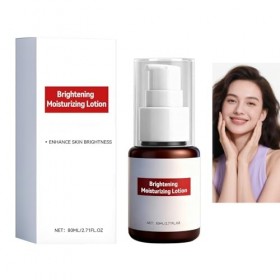 Lotion hydratante éclaircissante - Crème pour le visage apaisante douce pour tous les types de peau, hydratation et anti-âge 