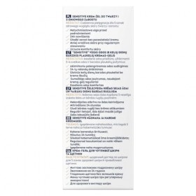 NIVEA MEN Crème Sensitive Gel Visage et Poils du Visage 3 Jours 50 ml