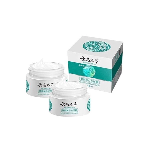 Crème japonaise à base de plantes pour éliminer les taches de rousseur, crème de mélasma japonaise pour éliminer les taches b