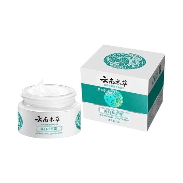 Crème japonaise à base de plantes pour éliminer les taches de rousseur, crème de mélasma japonaise pour éliminer les taches b...