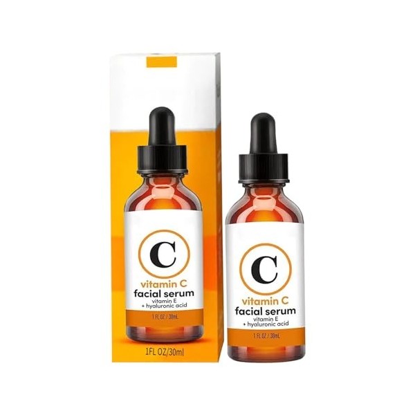 Pruojhw Huile pour le visage - 30 ml - Crème éclaircissante pour les soins de la peau - Huile hydratante pour le visage - Pou