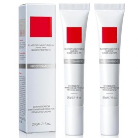 Crème éclaircissante, Crèmes éclaircissantes pour la peau, Peau uniforme, Éclaircissante et hydratante 2pcs 