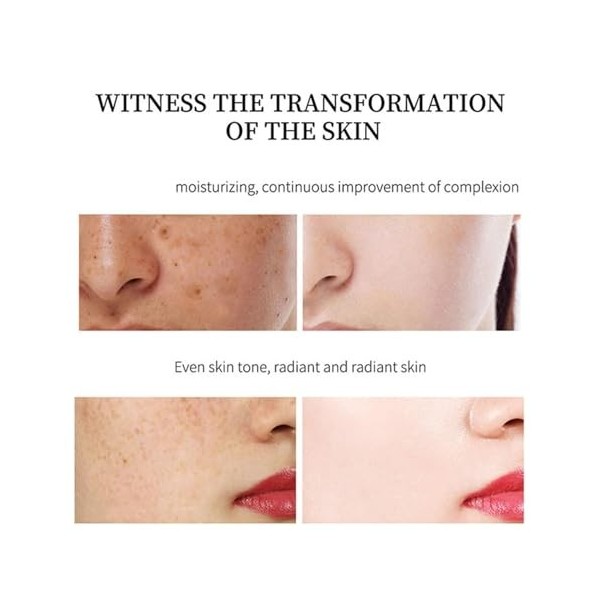 Crème éclaircissante, Crèmes éclaircissantes pour la peau, Peau uniforme, Éclaircissante et hydratante 2pcs Crème Jour et Nuit
