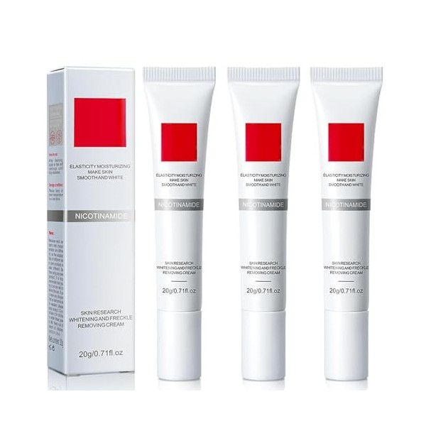 Crème éclaircissante, Crèmes éclaircissantes pour la peau, Peau uniforme, Éclaircissante et hydratante 2pcs Crème Jour et Nuit