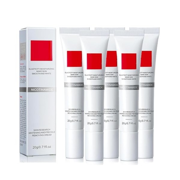 Crème éclaircissante, Crèmes éclaircissantes pour la peau, Peau uniforme, Éclaircissante et hydratante 2pcs