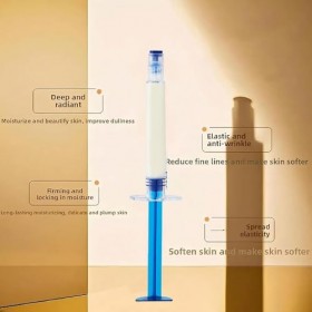 Polypeptide Collagen Elastic Essence Cream, Micro-Molecular Collagen Anti-Wrinkle Lotion Sink, Moistening Firming Up for Face