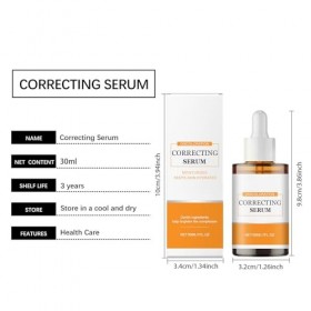 Liquide réparateur pour le visage – Soin de la peau nourrissant de 30 ml avec formule non grasse, solution éclaircissante, fo