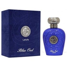 Lattafa Halal Attar Eau de parfum, Parfum en spray Opulent Oud, Musc, bleu, noir, blanc, 100 ml