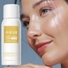 Lotion Éclaircissante,Lotion Éclaircissant Visage 100ml - Gel Hydratant Non Collant Soin Visage Corps Sensible Jour Nuit Pré-