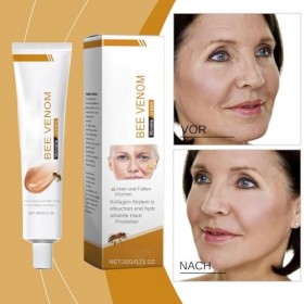 Tuxuseo Crème pour le visage à lextrait dabeille doux, 20 g, crème hydratante non grasse, crème hydratante pour le visage, 