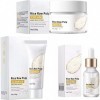 Ensemble de sérum pour le visage à la pulpe de riz, crème blanchissante au riz blanc avec extrait de riz, essence anti-âge po
