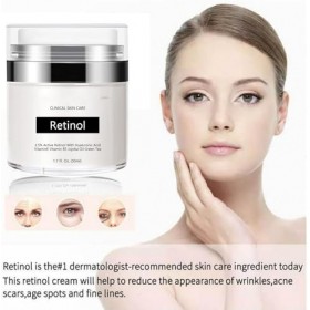 Harvey Ross Retinol,Harvey Ross Instant Lift Plus, Crème pour le visage Harvey Ross Retinol, Crème pour le visage anti-rides 