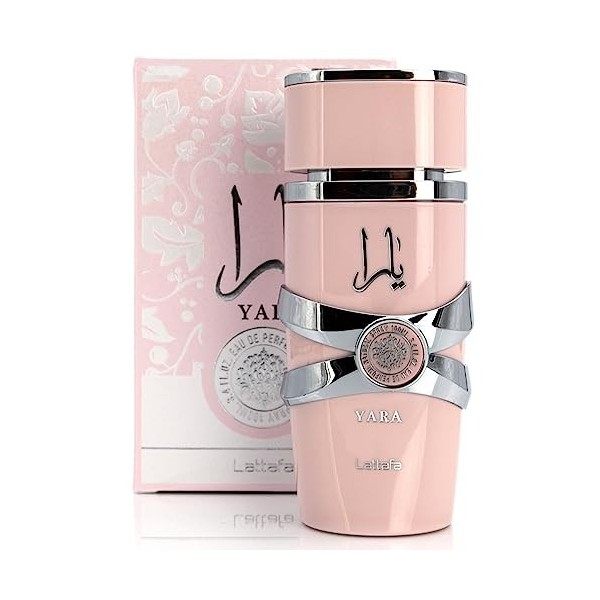 Parfum YARA 100ml pour Femme - Parfum Oriental avec Notes de Fruits et de Fleurs - Spray Irresistible dans une Bouteille Luxu