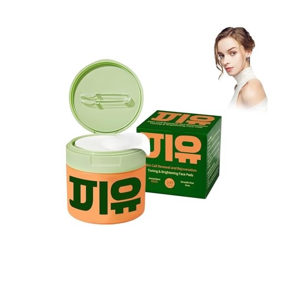 Disques Démaquillants Hydratants – 100 Pads Imprégnés à L’acide Hyaluronique, Centella Asiatica & Niacinamide – Pads Nettoyan