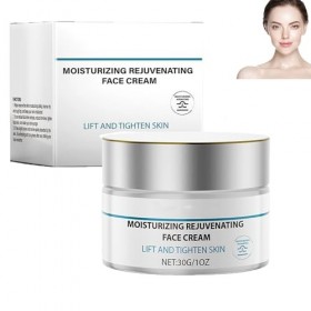 Crème hydratante revitalisante, hydratante en profondeur, raffermissante et liftante, lisse les rides et ridules, illumine le...