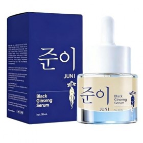 Sérum Au Ginseng Noir, Avec Formule Douce, 20 Ml, Éclaircissant Pour Le Visage, Minimisant Les Pores, Liquide Léger, Pour Les