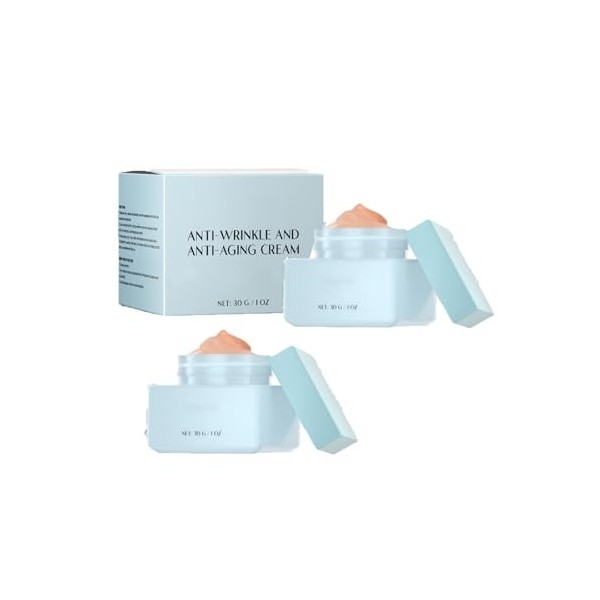 Sérum anti-rides et crème anti-âge pour une élimination instantanée des rides, sérum hydratant pour raffermir et lisser la pe...