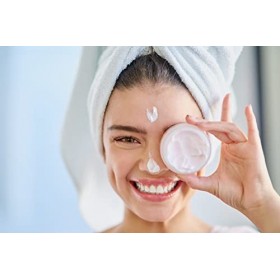 DeBa Crème hydratante pour le visage avec coenzyme Q10, acide hyaluronique 4D et beurre de karité