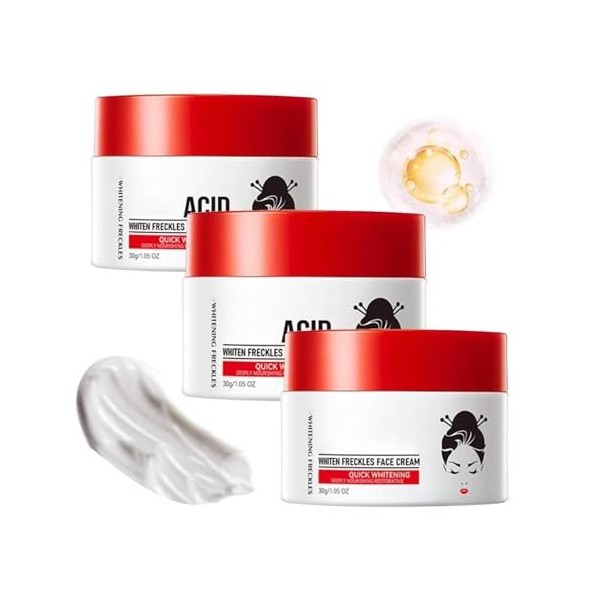 Creme Anti Tache Visage,Creme Eclaircissante Peau Noir Puissant,Crèmes Pour Enlever Taches Sombres Sur,Taches Pigmentaires Vi...