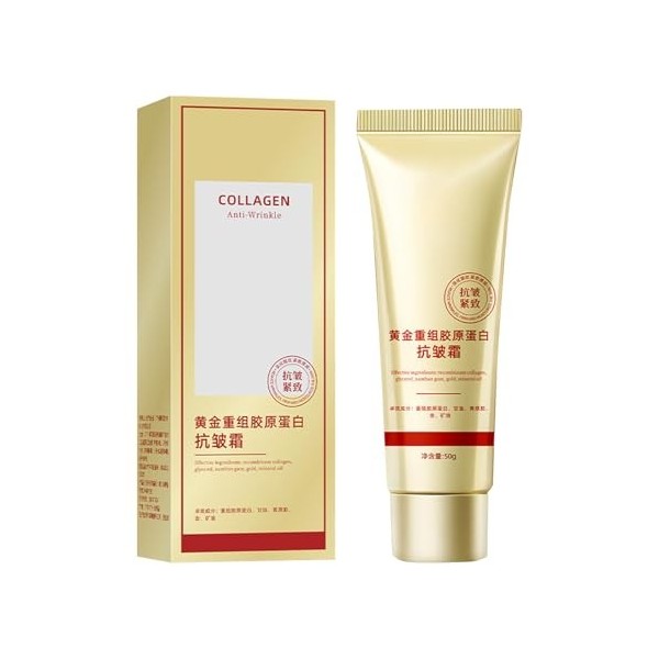 Crème raffermissante pour le visage, crème hydratante quotidienne pour plus de brillance et délasticité