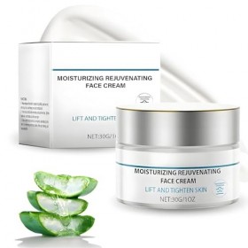 Age Defiance Crème Moisturizer with Retinol & Hyaluronic Acid, Retinol Anti-Wrinkle Moisturizer, Instant Face Lift Cream for ...