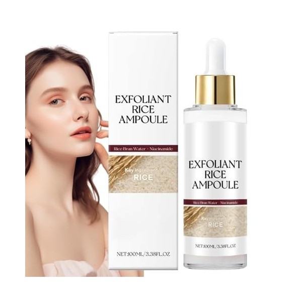 Solution Purifiante Pour Le Visage | 100ml Produit de Soins - Lotion Adoucissante Lisse Pour Femme Jour Et Nuit Crème Jour et...