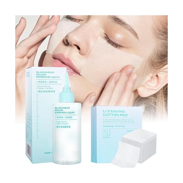 Liquide Nettoyant Pour La Peau De Nez, Avec Formule Dextracteur En Saleté, 150 Ml, Nettoyant Pour Le Visage Portable, Formul