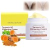 Tumeric-Vc Lot de 2 crèmes blanchissantes, crème éclaircissante pour le visage, le corps, les taches sombres, les taches de v...