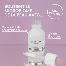 Jean & Len Barrier Booster Serum, idéal pour tous les types de peau, soutient le microbiome de la peau, visiblement moins de 