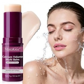 Calcium Volume Multi Balm, Korea Collagen Moisturing Stick Pour Anti-Rides, Hydratant Et Raffermissant Pour Le Visage, Calciu...