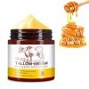 Ziyonix Beef Tallow for Skin, Tallow and Honey Balm Beef Tallow Crème pour Soin de la Peau Soins de la Peau au Suif de Bœuf B