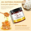 Ziyonix Beef Tallow for Skin, Tallow and Honey Balm Beef Tallow Crème pour Soin de la Peau Soins de la Peau au Suif de Bœuf B