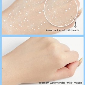 50 G de Crème Blanchissante pour le Visage au Lait, Crème éclaircissante pour la Peau, Nourrit la Peau, Améliore le Teint Iné