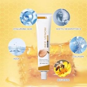 3Pcs Creme Venin Dabeille, Gel deVenin dabeille, pour le Cou, Les Genoux, Les Epaules, La taille, Les Jambes