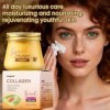 Crème de Collagène à l’Extrait d’Escargot, Crème De Collagène, 80g Crema Anti-Rides Hydratante Visage, Améliore l’Élasticité,