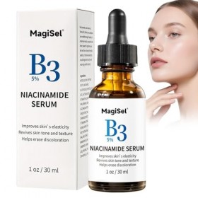 Serum Niacinamide, Niacinamide 10% + Zinc 1%, Serum Visage Anti Imperfection, Réduit Pores Dilatés Visage, Réduit le Teint Te