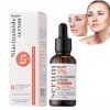 Niacinamide Sérum Visage pour, Hydratant Anti-Âge du Essence,Sérum Rides pour le, Essence Naturelle Anti-rides, 30ml