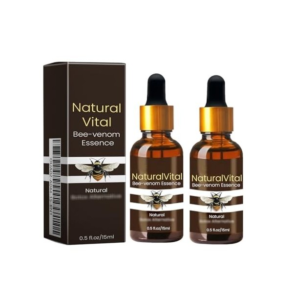 Lot de 2 essences pour le visage, hydratantes et raffermissantes