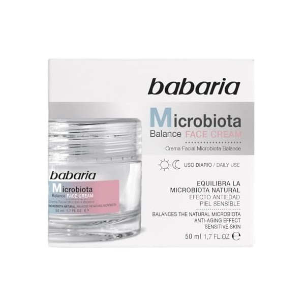 BABARIA CREMA FACIAL MICROBIOTA BALANCE 50 ML