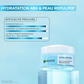 GARNIER Skin Active - Crème Gel Visage Hyaluron Barrier Repair - Repulpe & Apaise - 48H - Glycérine, Acide Hyaluronique & Alo