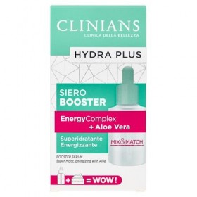 CLINIANS | Hydra Plus Booster Serum, Dermatologiquement testé, Made in Italy, 30 ml
