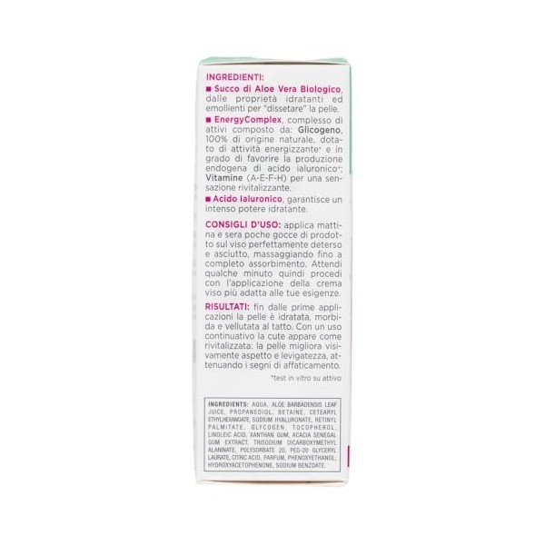 CLINIANS | Hydra Plus Booster Serum, Dermatologiquement testé, Made in Italy, 30 ml