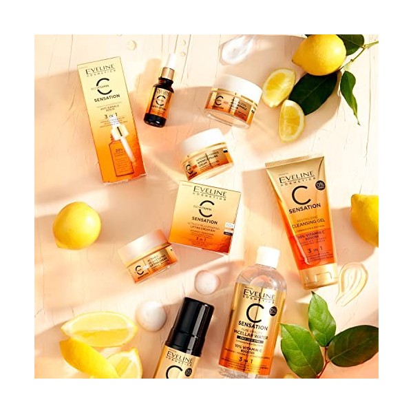 Eveline C Sensation 3in1 Highly Concentrated Anti-Wrinkle Serum - 6044 E/12a