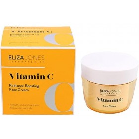 Eliza Jones Crème de jour pour le visage 50 ml, hydratation intense, prévention des rides et effet de peau éclatant vitamine