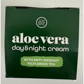 SkinBliss - Aloe Vera - Crème de jour et de nuit - Protège - Hydrate - Nourrit - Avec du thé vert riche et antioxydant.