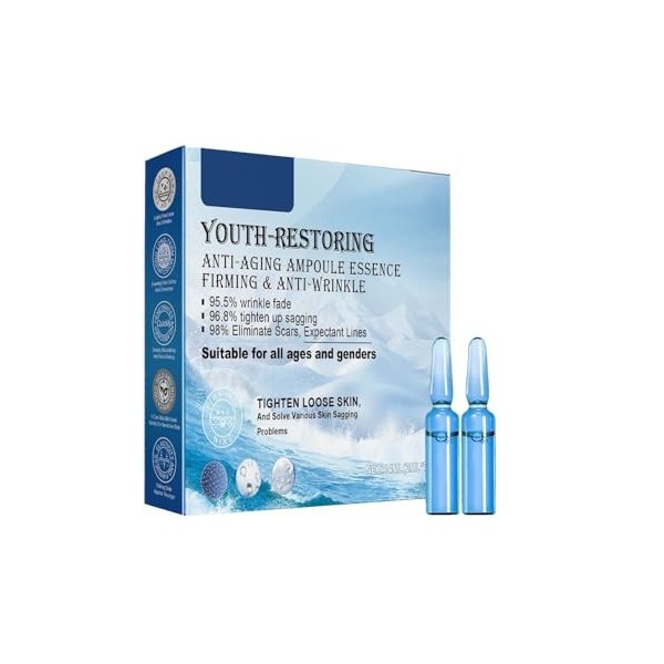 Rides 14 ml - Réduit les ridules - Raffermit et nourrit la peau - Hkr245 bleu, 6,1 x 1,1 x 1,1 cm