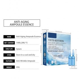 Rides 14 ml - Réduit les ridules - Raffermit et nourrit la peau - Hkr245 bleu, 6,1 x 1,1 x 1,1 cm 