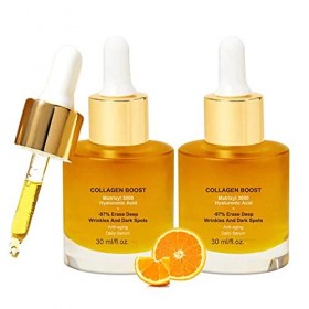 30ML Pedia Advanced Collagen Boost Anti Aging Serum, Collagen Boost Anti Aging Serum, Hyaluronic Acid with Brightening Vitami...
